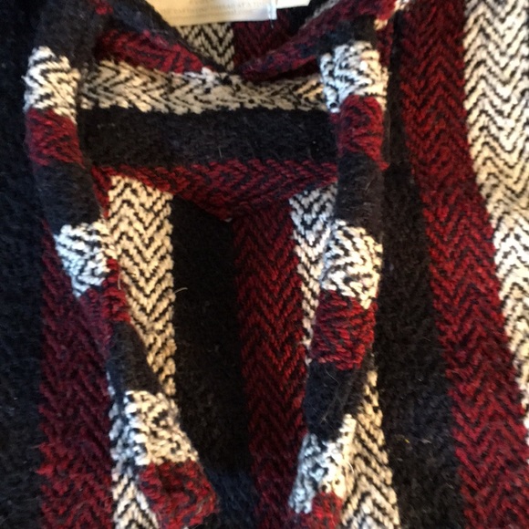 Rag hoodie red blue and grey - Picture 3 of 4